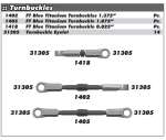 Associated TC6.1 Turnbuckles